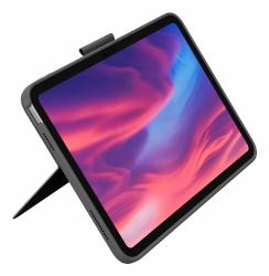 Logitech Combo Touch QWERTY Ιταλικός Smart Connector Γκρι (COMBO TOUCH FOR IPAD [10TH GEN] - OXFORD GREY ITA - MEDITER-412)