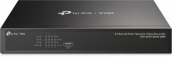 TP-Link VIGI NVR1008H-8MP Καταγραφικό βίντεο δικτύου [NVR] Μαύρος [Μαύρο] (TP-LINK 8 CHANNEL POE NETWORK VIDEO REC)
