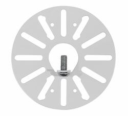 B-Tech BT5909 Πλάκα συναρμολόγησης (BT5909/W Small Dome Security Camera Mount for 38mm Poles)