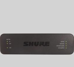 Shure ANIUSB-MATRIX γέφυρα ήχου διασκέψεων Μαύρος [Μαύρο] Σύνδεση Ethernet/LAN 20 - 20000 Hz (4CH IN/2CH OUT USB MATRIX MIX DNTE BLOCK)
