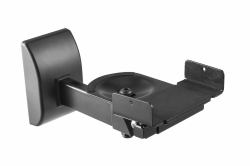Vivolink VLMSP15 στήριγμα ηχείων Τοίχος Μαύρος [Μαύρο] (Speaker wall mount set - w/tilt/swivel 15kg black 2 - pcs. - Warranty: 144M)