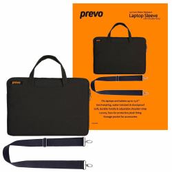 prevo LB001 39,6 cm [15.6"] Θήκη Sleeve Μαύρος [Μαύρο] 