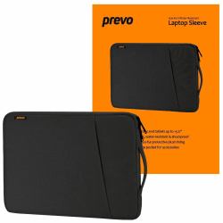 prevo LB007 39,6 cm [15.6"] Θήκη Sleeve Μαύρος [Μαύρο] 