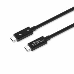 Microconnect TB4020 Thunderbolt καλώδιο 2 m 40 Gbit/s Μαύρος [Μαύρο] (Premium Thunderbolt 4 Cable, - 2m, 40 Gbits/s, 240W, 8K60Hz - Warranty: 300M)