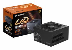 GIGABYTE UD1000GM PG5 V2 μονάδα τροφοδοσίας 1000 W 20+4 pin ATX ATX Μαύρος [Μαύρο] (GIGABYTE 1000W GOLD F/M UD1000GM PG5)