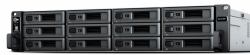 Synology RackStation RS2423RP+ NAS & διακομιστής αποθήκευσης Rack [2U] Ryzen Embedded V1780B 8 GB DDR4 0 TB DiskStation Manager Μαύρος [Μαύρο], Γκρι (Rackstatio...