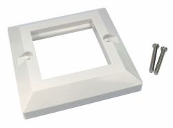 linitx Cables Direct Dual Port Faceplate Λευκός [Άσπρος] 