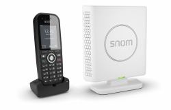 Snom M430 Τηλέφωνο DECT Αναγνωριστικό καλούντος Μαύρος [Μαύρο], Λευκός [Άσπρος] (SNOM M430 EU - M430 BUNDLE EU)