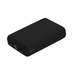 Juice JUI-PBANK-4-ECO-BLK power bank 12000 mAh Μαύρος [Μαύρο] (ECO 4 CHARGE POWER BANK - 12000MAH BLACK)