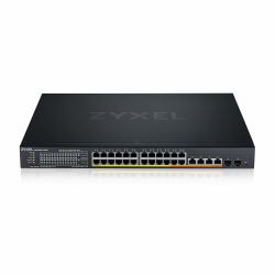 Zyxel XMG1930-30HP Διαχειρίσιμος L3 2.5G Ethernet [100/1000/2500] PoE τροφοδοτικού 1U Μαύρος [Μαύρο] (Zyxel XMG1930 Series XMG1930-30HP - Switch - managed, Nebul...