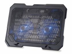 Conceptronic THANA01B μαξιλάρι ψύξης φορητού υπολογιστή 39,6 cm [15.6"] Μαύρος [Μαύρο] (Conceptronic THANA01B THANA Notebook Cooling Pad; Fits up to 15.6"; ...