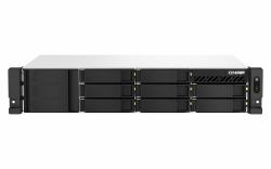 QNAP TS-864EU-RP NAS Rack [2U] Intel® Celeron® N5095 8 GB DDR4 0 TB QNAP Turbo System Μαύρος [Μαύρο] (2U 8-bay short depth 12 rackmount NAS Intel Celeron N5095 quad-core 8 GB onboard n...