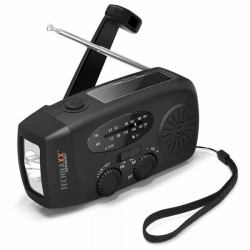 Technaxx TX-238 Φορητός Αναλογικά & ψηφιακά Μαύρος [Μαύρο] (TECHNAXX HANDKURBEL UND)