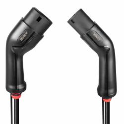 Lindy 5m Type 2 EV-Charging Cable, 22kW (5M LADEKABEL TYP 2 - FR E-FAHRZEUGE 22 W)