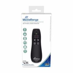 MediaRange MROS220 τηλεχειριστήριο παρουσιάσεων RF Μαύρος [Μαύρο] (Wireless Presenter Rf Black - Warranty: 12M)
