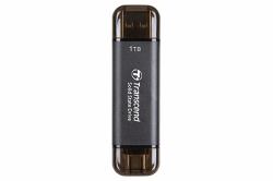 Transcend ESD310C Τεχνολογία Thunderbolt™ 1 TB USB Type-A σε USB Type-C USB 3.2 Gen 2x2 Μαύρος [Μαύρο] (Esd310C 1000 Gb Black - Warranty: 12M)