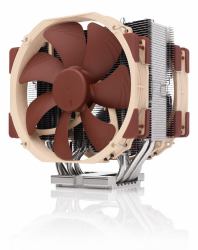 Noctua NH-U14S DX-4677 NH-U14S DX-4677 Επεξεργαστής Ψύκτης αέρα 14 cm Καστανός [Καφέ], Καστανό ανοιχτό, Άργυρος (LÃ¼fter CPU Noctua NH-U14S ...