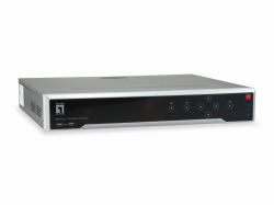 LevelOne NVR-1332 Καταγραφικό βίντεο δικτύου [NVR] Μαύρος [Μαύρο], Άργυρος (4-Bay Network Video Recoder, - H265 - Warranty: 12M)