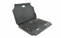Gamber-Johnson 7160-1869-01 πληκτρολόγιο κινητής συσκευής QWERTY Αγγλικά Ηνωμένου Βασιλείου Pogo Pin Μαύρος [Μαύρο] (BACK LIT 2-IN-1 KB...