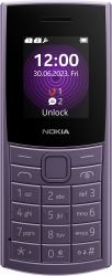 Nokia 110 4G [2023] 4,57 cm [1.8"] 94,5 g Μωβ [Πορφυρό] Λειτουργία τηλεφώνου (NOKIA 110 4G TA-1543DS PURPLE)