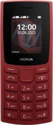 Nokia 105 4,57 cm [1.8"] 78,7 g Κόκκινο Λειτουργία τηλεφώνου (NOKIA 105 TA-1557 DS RED)