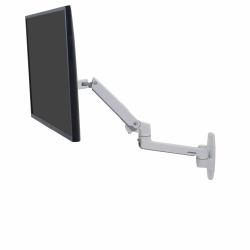 Ergotron LX Series LX Wall Monitor Arm 86,4 cm [34"] Τοίχος Λευκός [Άσπρος] (LX WALL MOUNT LCD ARM - BRIGHT WHITE)