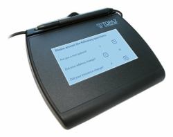 Topaz Systems T-LBK755 Μαύρος [Μαύρο] LCD (SignatureGem Backlit LCD 4x3 - SE Dual Interface SE Dual - Interface Higher Speed Version. Rugged signing area for long life - Warranty: 36M)