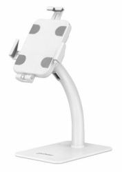 Manhattan 406352 θήκη Τάμπλετ/UMPC Λευκός [Άσπρος] (DESKTOP KIOSK STAND TABLET/IPAD - -ROTATE TILT LOCKABLE WHITE)