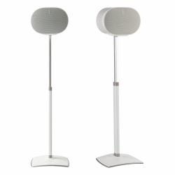 SANUS WSSE3A2-W2 - ADJUSTABLE SPEAKER STAND SONOS ERA 300 - PAIR - WHITE (SANUS Floor Stand Adjustable for Sonos)
