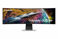Samsung G95SC επίπεδη οθόνη 124,5 cm [49"] 5120 x 1440 εικονοστοιχεία Dual QHD OLED Άργυρος (Samsung Odyssey OLED G9 S49CG950SU - L)