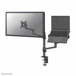Neomounts DS20-425BL2 βάση & στήριγμα οθόνης 68,6 cm [27"] Γραφείο Μαύρος [Μαύρο] (Neomounts NEXT Lite Monitor arm with laptop holder 17-27" - space saving [5Yea...