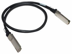 HPE Networking X242 40G QSFP+ to QSFP+ 1m Direct Attach Copper Cable InfiniBand & Καλώδιο Οπτικών Ινών QSFP+ (HPE X142 40GB QSFP DAC CABLE 1M)
