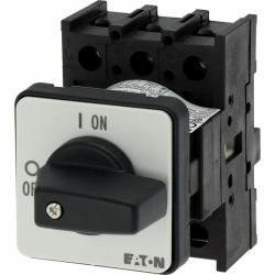 Eaton P1-25/E ηλεκτρικός διακόπτης Διακόπτης εναλλαγής 3P Μαύρος [Μαύρο], Λευκός [Άσπρος] (Electric On-Off switch 3 pole)
