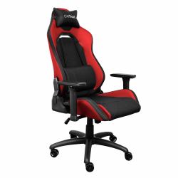 Trust GXT 714 Ruya PC gaming chair Upholstered seat Black, Red (25215 GXT714R RUYA GAMING CHAIR RED UK)