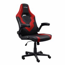 Trust GXT 703 Riye Καρέκλα gaming για PC Ταπετσαρισμένο κάθισμα Μαύρος [Μαύρο], Κόκκινο (Trust GXT703R RIYE GAMING CHAIR RED UK)