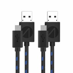 STEALTH Gaming SP-C10 καλώδιο USB 3 m USB A Micro-USB B Μαύρος [Μαύρο], Μπλε 