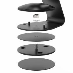 Compulocks SWBB Ανταλλακτικό & Αξεσουάρ Στηρίγματος (SWIVEL BASE FOR CORE STAND - - BLACK)