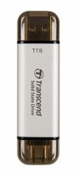 Transcend ESD310 1 TB USB Type-A / USB Type-C Άργυρος 