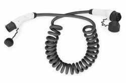 7.5M TYPE2 CABLE 230V 32A - TYPE 2 - TYPE 2 SPRING CABLE