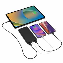 mophie essentials powerstation 20K 20000 mAh Μαύρος [Μαύρο] (POWERSTATION 20K BLCK - MOPHIE ESSENTIALS UNIVERSAL BATT)