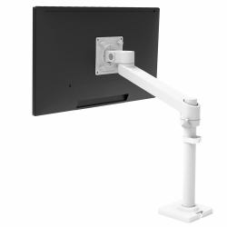 Ergotron NX Series NX MONITOR ARM WHITE 86,4 cm [34"] Γραφείο Μαύρος [Μαύρο], Λευκός [Άσπρος] (NX MONITOR DESK MOUNT WHITE - UP TO 34IN MONITOR 5 YEARWARRANY)