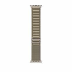 Apple MT5V3ZM/A Αξεσουάρ Για Smart Wearable Συγκρότημα Ελιά Ανακυκλωμένος πολυεστέρας, Τιτάνιο, Spandex (-APPLE WATCH 49 OLIVE ALP L)