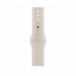 Apple MT3K3ZM/A Αξεσουάρ Για Smart Wearable Συγκρότημα Λευκός [Άσπρος] Φθοριούχο ελαστομερές (-APPLE WATCH 45 STARLIGHT SB M/L)