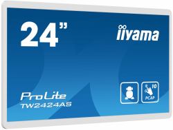 iiyama TW2424AS-W1 οθόνη σηματοδότησης Επίπεδη οθόνη ψηφιακής σήμανσης 60,5 cm [23.8"] Wi-Fi 250 cd/m² 4K Ultra HD Μαύρος [Μαύρο] Οθόν�...