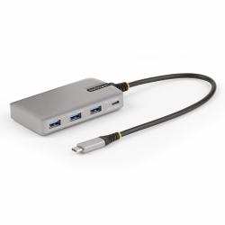 StarTech.com HB31C3A1CDPPD3 κατανεμητής διεπαφών USB 3.2 Gen 2 [3.1 Gen 2] Type-C 10000 Mbit/s Άργυρος (4-PORT USB-C HUB W/USB-C VIDEO - 3X USB-A/1X USB-C FOR LAPTOPS)