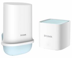 D-Link DWP-1010/KT σύστημα πλέγματος Wi-Fi Διπλής ζώνης [2.4 GHz / 5 GHz] Wi-Fi 6 [802.11ax] Λευκός [Άσπρος] 2 5G Εσωτερικός (D-Link DWP 1010 - mobi...