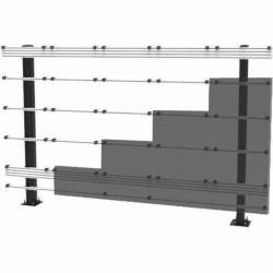 Peerless DS-LEDKBD-ICON-138 Βάση Οθόνης Video Wall (DS-LEDKBD-ICON-138 - Kitted+ Bolt Down for Absen 138" AIO)