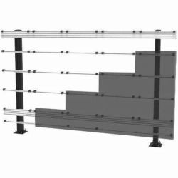 Peerless DS-LEDKBD-ICON-165 Βάση Οθόνης Video Wall (DS-LEDKBD-ICON-165 - Kitted+ Bolt Down for Absen 165" AIO)