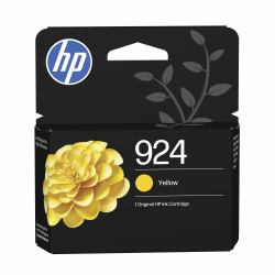 HP Αυθεντικό δοχείο κίτρινου μελανιού 924 (HP 924 YELLOW ORIGINAL INK - EN/FR/IT/PT/ES CARTRIDGE)