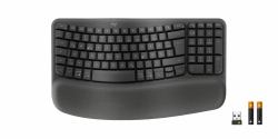 Logitech Wave Keys (WAVE KEYS FOR - BUSINESS-GRAPHITE DEU - 2.4GHZ/BT CENTRAL 419-B2B - Warranty: 12M)